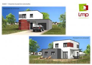 Modèle et plan de maison : CONTEMPORAINE ETAGE - 107.00 m²