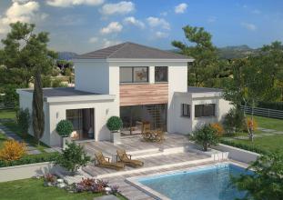 Modèle et plan de maison : Design - 120.49 m²