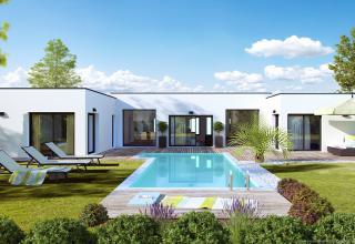 Modèle et plan de maison : Esthétia 150 - 150.00 m²