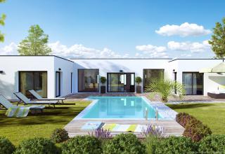 Modèle et plan de maison : Esthetium 120 - 120.00 m²
