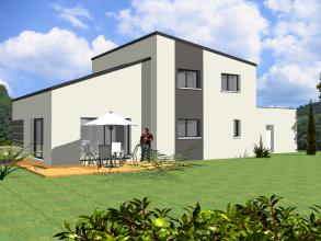 Modèle et plan de maison : Etage cont - 130.00 m²