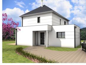 Modèle et plan de maison : Etage contemporain 1 - 115.00 m²