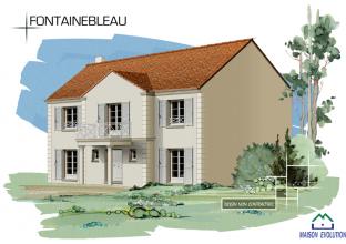 Modèle et plan de maison : Fontainebleau - 166.00 m²