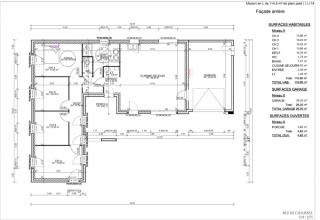 Modèle et plan de maison : Harmonie 111 - 111.00 m²