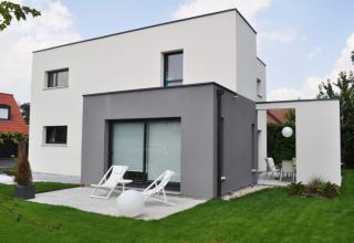 Modèle et plan de maison : INSPIRATION 3  –  Cube avant tout - 140.00 m²