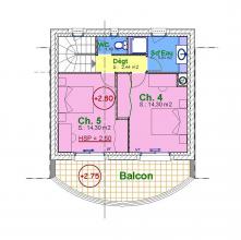 Modèle et plan de maison : Julia - 159.00 m²