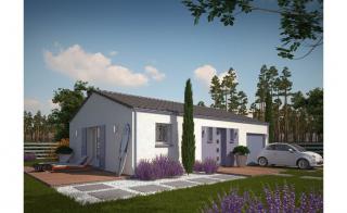 Modèle et plan de maison : Littoral T3 - 63.56 m²