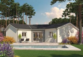 Modèle et plan de maison : LOTUS - 99.00 m²