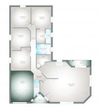 Modèle et plan de maison : Madrigal - 125.00 m²