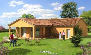Modèle et plan de maison : MALAGA - 116.00 m²