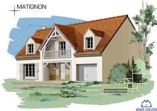 Modèle et plan de maison : Matignon - 0.00 m²