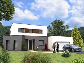 Modèle et plan de maison : Modèle 2 - 154.00 m²