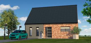 Modèle et plan de maison : Modèle 4 - 91.00 m²