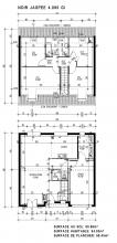 Modèle et plan de maison : NOIR JASPEE 4.095 GI - 95.00 m²