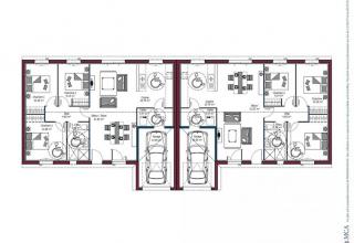 Modèle et plan de maison : OMEGA INVESTISSEUR - 71.00 m²