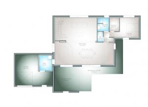Modèle et plan de maison : Partita - 0.00 m²