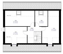Modèle et plan de maison : PC 46 - 110.00 m²