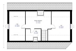 Modèle et plan de maison : PC 95 - 102.00 m²
