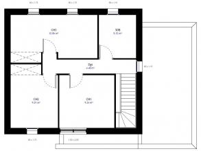 Modèle et plan de maison : PC27 - 87.00 m²