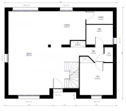 Modèle et plan de maison : PC46 - 110.00 m²