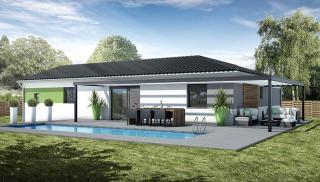 Modèle et plan de maison : Pommier - 105.00 m²