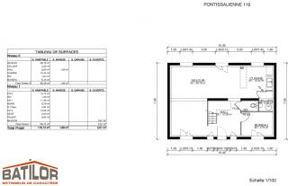 Modèle et plan de maison : Pontissalienne 119 - 119.00 m²
