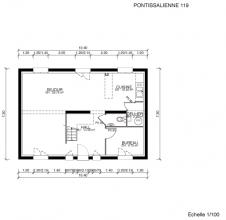 Modèle et plan de maison : Pontissalienne 119 - 119.00 m²