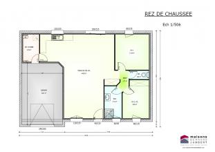 Modèle et plan de maison : sem 14 tuille - 77.00 m²