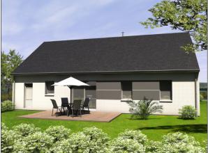 Modèle et plan de maison : sem 15 - 90.00 m²