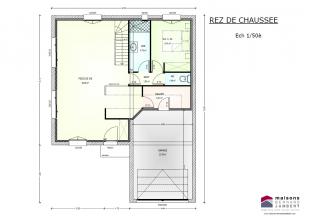 Modèle et plan de maison : sem 15 tuille - 95.00 m²
