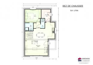 Modèle et plan de maison : sem 17 - 95.00 m²