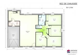Modèle et plan de maison : sem 17 tuille - 100.00 m²