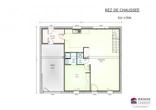 Modèle et plan de maison : sem 20 - 100.00 m²