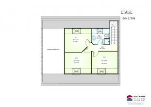 Modèle et plan de maison : sem 20 - 100.00 m²