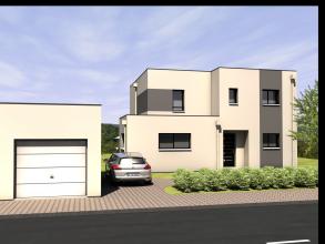 Modèle et plan de maison : sem 20 cont - 145.00 m²