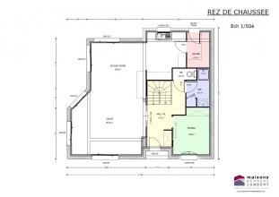 Modèle et plan de maison : sem 20 cont - 145.00 m²