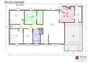 Modèle et plan de maison : Sem 22 tuille - 110.00 m²