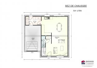 Modèle et plan de maison : sem 24 - 96.00 m²