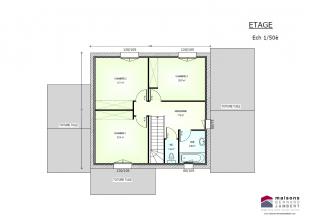 Modèle et plan de maison : Sem 25 tuille - 123.00 m²