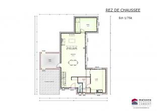 Modèle et plan de maison : sem 26 tuille - 123.00 m²