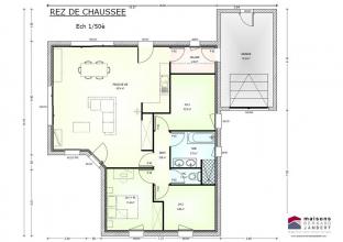 Modèle et plan de maison : sem 27 tuille - 91.00 m²