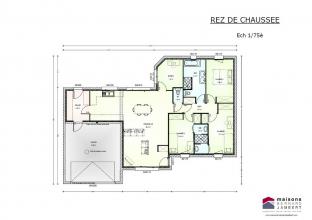 Modèle et plan de maison : sem 28 tuille - 115.00 m²