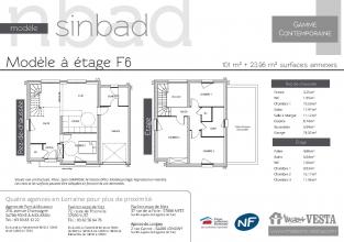 Modèle et plan de maison : SINBAD - 101.00 m²