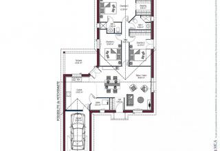 Modèle et plan de maison : SWEET - 92.00 m²