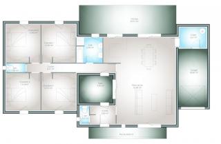 Modèle et plan de maison : Tempo - 140.00 m²