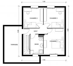 Modèle et plan de maison : Tentation E60 - 89.92 m²