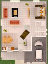 Modèle et plan de maison : TITAN - 97.00 m²