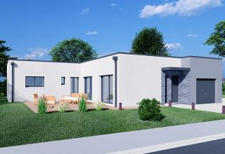 Modèle et plan de maison : Camus - 126.00 m²