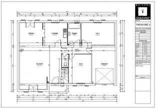 Modèle et plan de maison : Turquoise - 80.00 m²