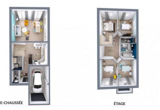 Modèle et plan de maison : URBIS - 102.00 m²